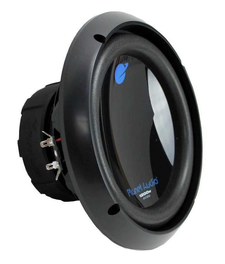 Planet Audio AC8D 8 Inch 1200 Watts 4 Ohm Dual Voice Coil Car Audio Subwoofer - Image 4 of 4