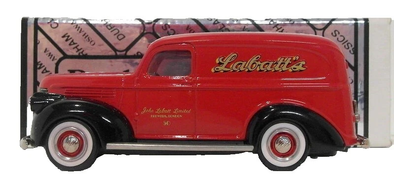 Chevrolet White Metal Contemporary Manufacture Diecast Vans