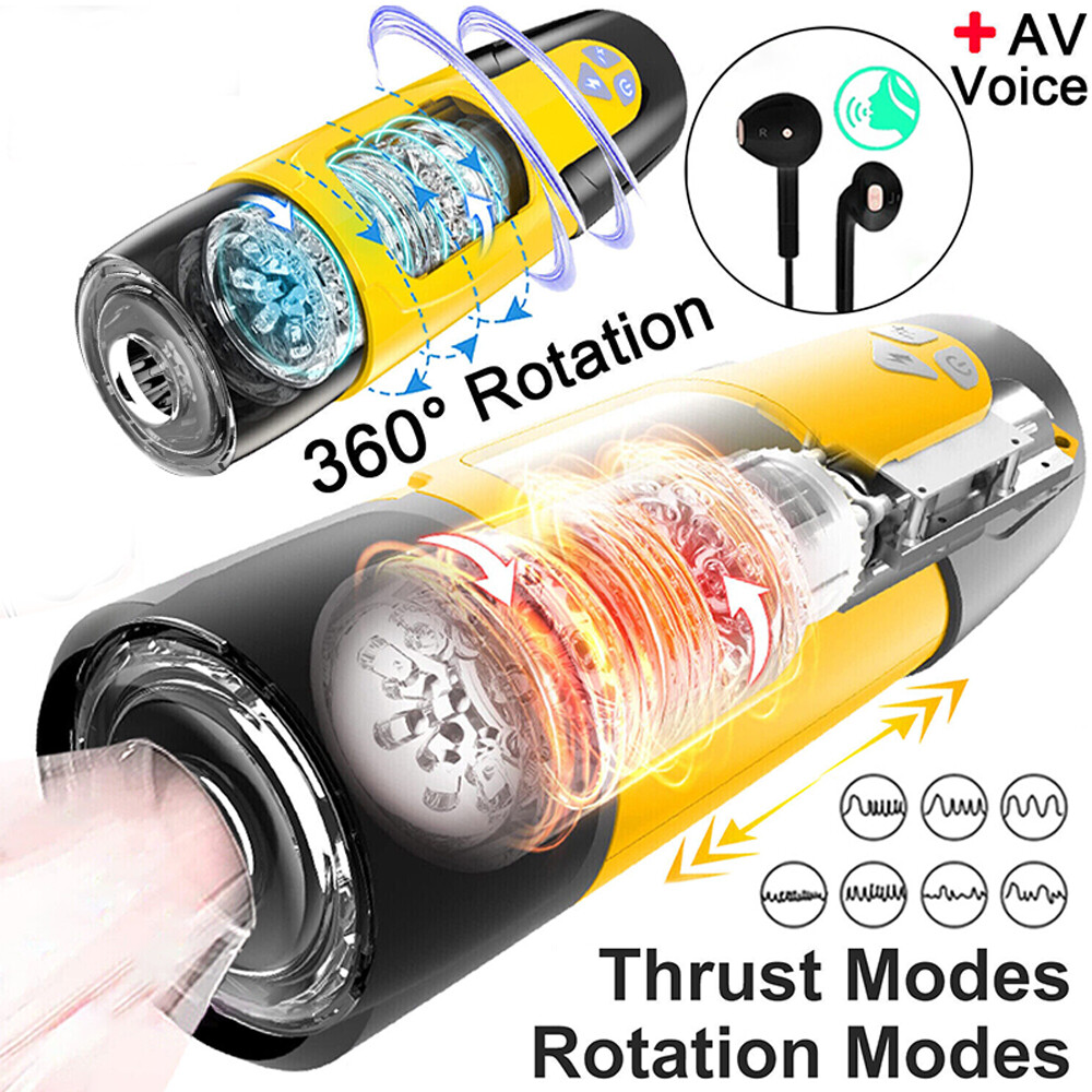 Rotierende Masturbator Cup Elektrischer Masturbieren Sexspielzeug für Männer