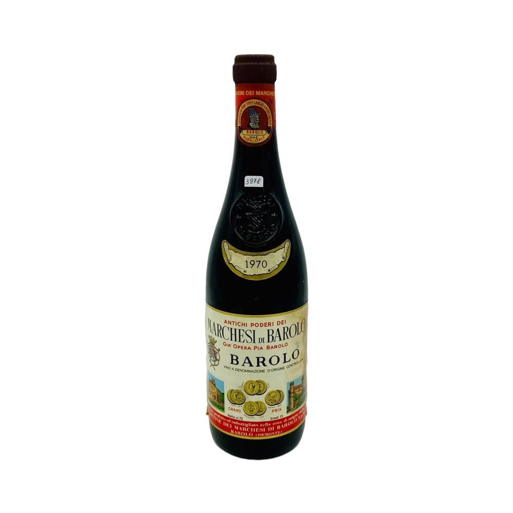 Vintage Bottle - Marchesi di Barolo Barolo DOC 1970 0,72 lt. - COD. 3978