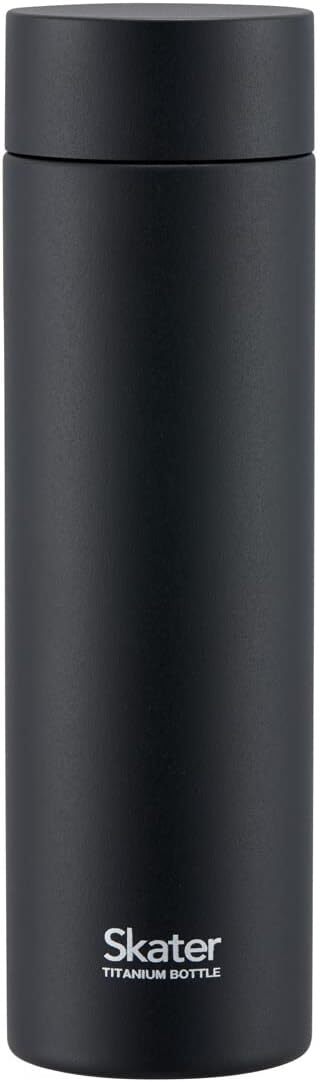 弁当箱・水筒 Skater Titanium Bottle SKATER Ultra-lightweight Titanium Mug Bottle 500ml Black Wooden