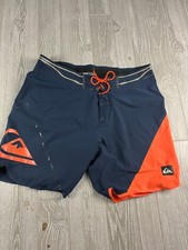 Quiksilver Omni Training Shorts Mens Stretch Wicking DryFlight Measure size 38