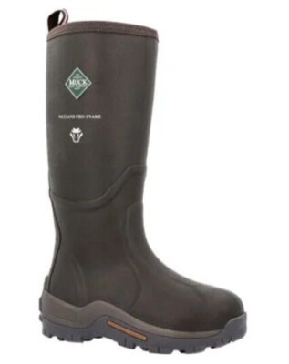 Brown Muck Boot Company Wetland Pro 13 inch Snake Boots Men's Size