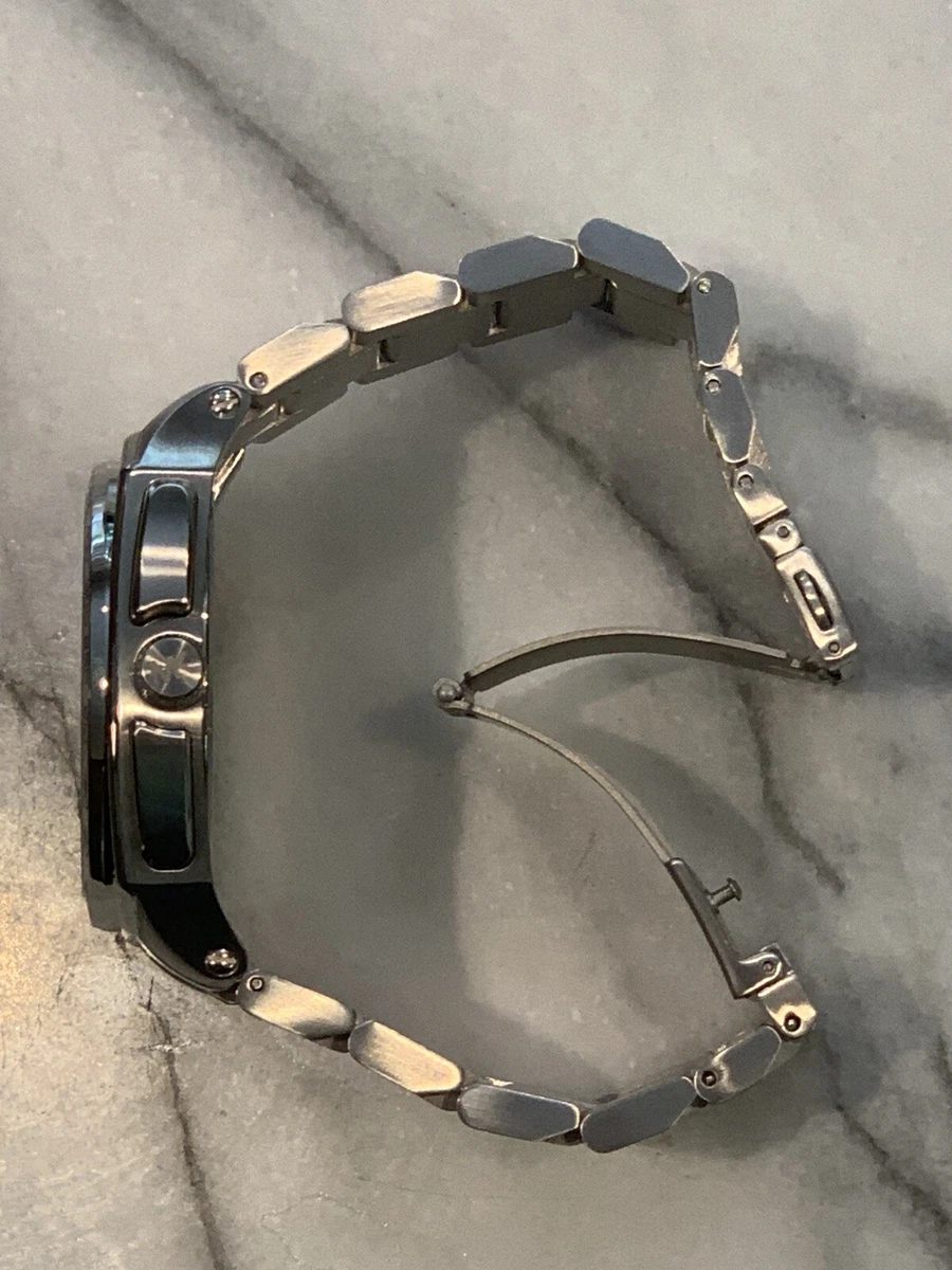 Michael kors black store chain watch