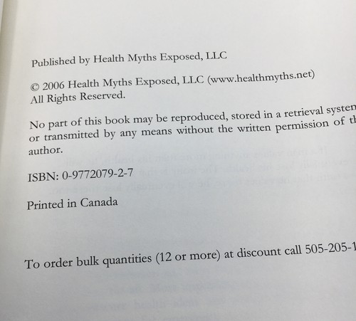 Health Myth Exposed 2nd Edition by Shane Ellison Book - Picture 6 of 9