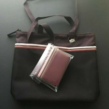 Creative Memories BROWN TOTE MINI ALBUM Striped Consultant stamping tool store