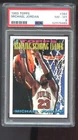 1993-94 Topps #384 Michael Jordan PSA 8 Graded Card Reigning Scoring Leader NBA