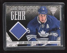 2012-13 Panini Rookie Anthology #GG-CA Colby Armstrong Titanium Game-worn Gear