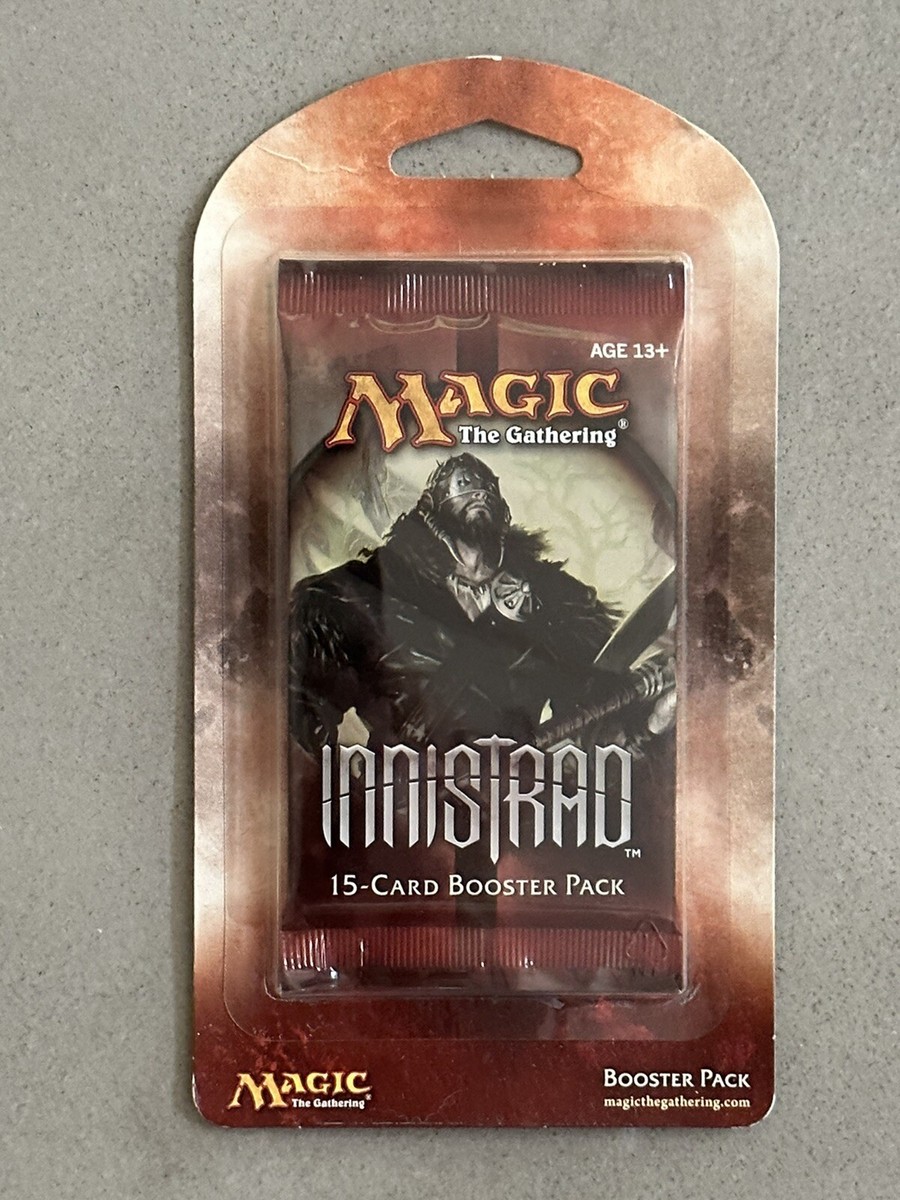 mtg booster box innistrad MTG Innistrad Sealed Booster Pack - Magic the Gathering TARGET BLISTER PACK  2011