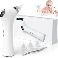 Odies Baby Nasal Aspirator. Gentle, Rechargeable and Electric for Comfort