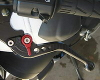 Leviers frein et embrayage racing réglables 6 positions pour Buell 1125CR R