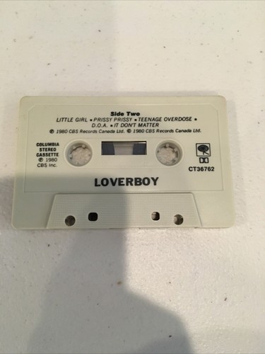 Loverboy - Loverboy Self Titled 1980 Cassette Tape Tested Works! - Picture 7 of 7