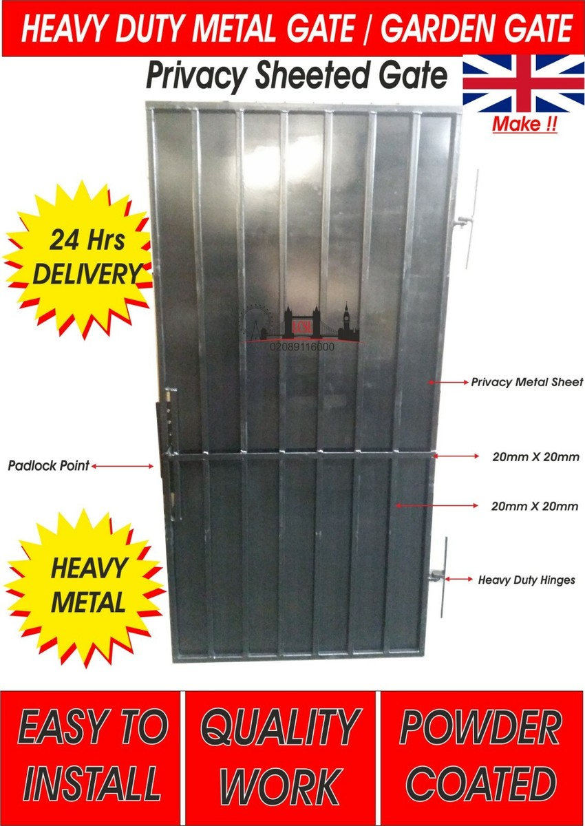 Iron Gate Padding Iron Gate Privacy Privacy Fin | EBay