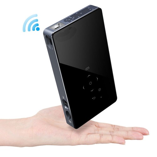 Wireless 4K DLP Mini Projector Android WiFi Bluetooth 1080P Home Theater HDMI - Picture 4 of 14