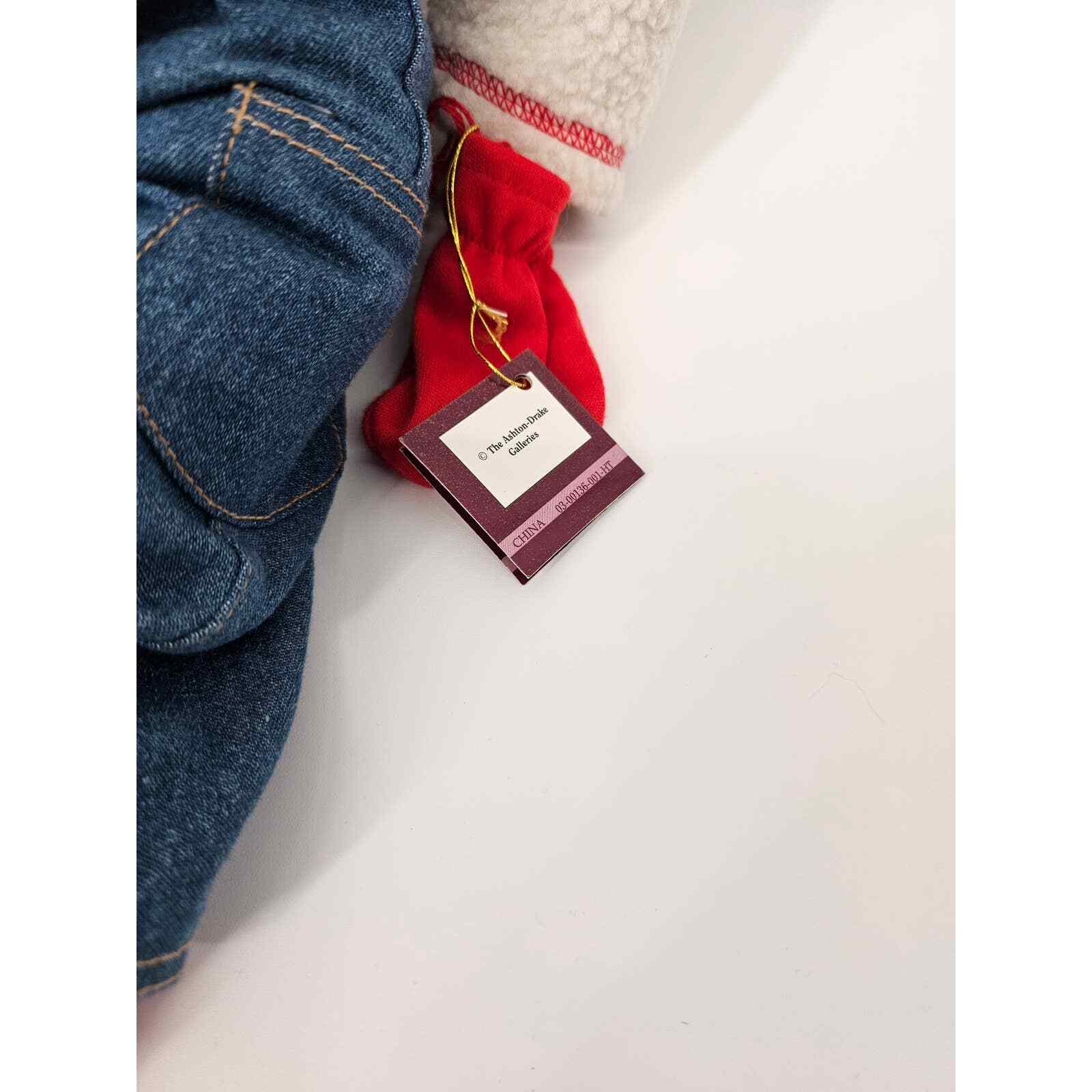 Ashton Drake Reborn Baby Doll Boy Tommys First Flurry Blonde Hair Blue