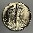 Lustrous Mint State 1938-P Walking Liberty Silver Half Dollar, Orig Uncirculated