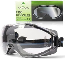 GOMOOY Safety Glasses Protective Goggles For Work Glass Transparent And Anti-fog