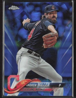 2018 Topps Chrome Sapphire Edition #75 Andrew Miller