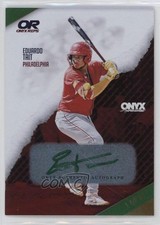 2024 Onyx Rips Auto Green /15 Eduardo Tait #RAEDTA Auto 0j81