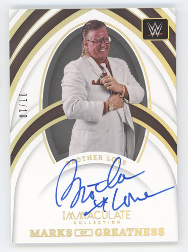 2022 Panini Immaculate Collection Mark of Greatness Brother Love #ILU Gold 07/10