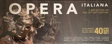 Opera Italiana - 20 complete Italian operas spanning 400 years/40 CDs/Brand New!