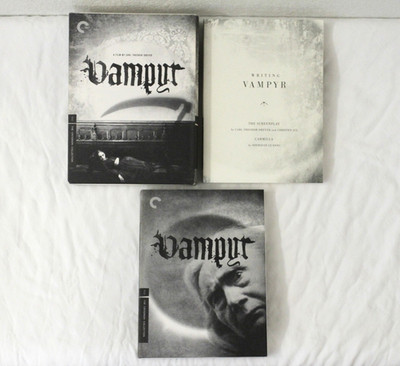 Vampyr Criterion Collection 2-Disc DVD Box Set w/ Screenplay Carl Theodor Dreyer
