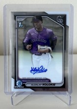 2024 Bowman Chrome Aldalay Kolokie Auto 1st #CPA-AK Rockies