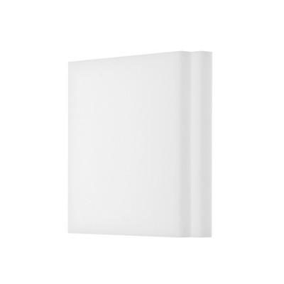 2Pcs Polyethylene Sheet UHMW Thickness 1/2\'' 6\''x6\'' White for General Use