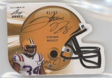 2011 Leaf Ultimate Draft Helmet Die-Cuts 41/49 Stevan Ridley #H-SR1 Auto uk2