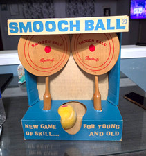 Sportcraft Smooch Ball Game Set w/ Paddles Ball in Original Box