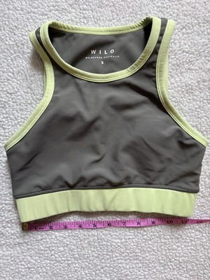 Wilo Women's Contra sports bra. Athletic, Size Small 