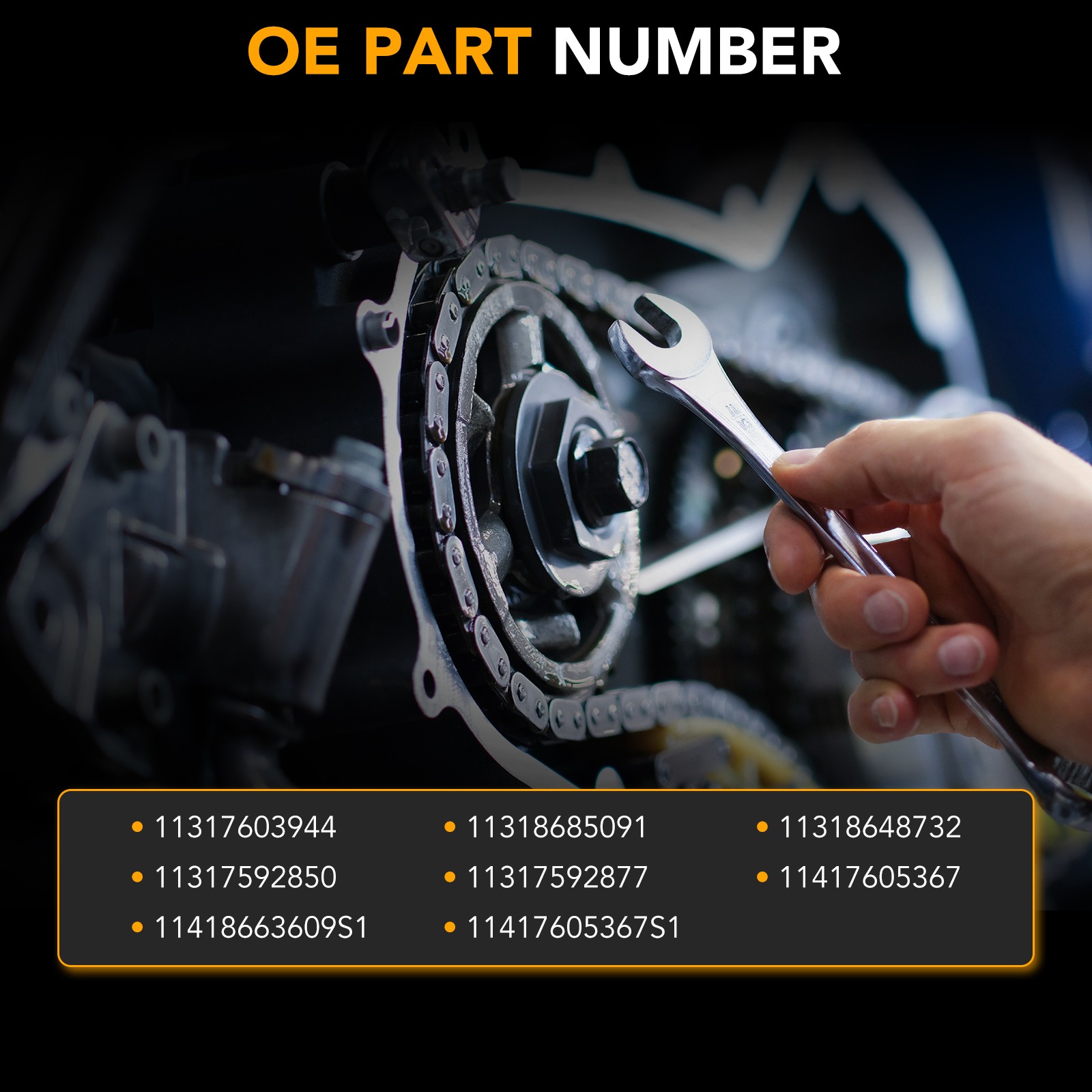 Engine Timing Chain kit & Oil Pump for BMW X1 X3 X4 X5 Z4 2012-2016 2.0L