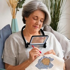 Magnifying Glass with Light for Reading,Hands Free Page Reading Magnifier for...