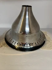 Stainless Steel Cone Colander Strainer Funnel For Manual Juicer