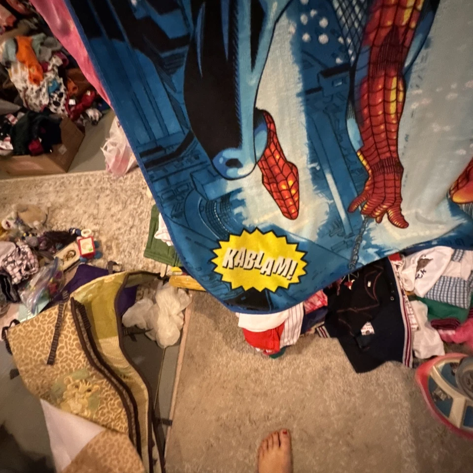 Marvel Spiderman  48x56 Fleece Throw Blanket  - Image 2 of 4