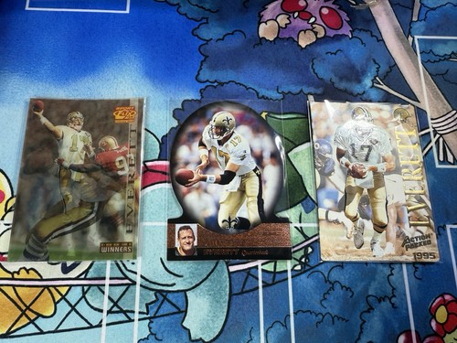 1995 Action Packed Jim Everett #5 Variety Of 3 3D Die-cut NFL Football Cards - Picture 3 of 3