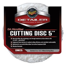 Meguiars Dmc5 5 Microfiber Dual Action Hook-and-loop Cutting Pad 2 Pieces
