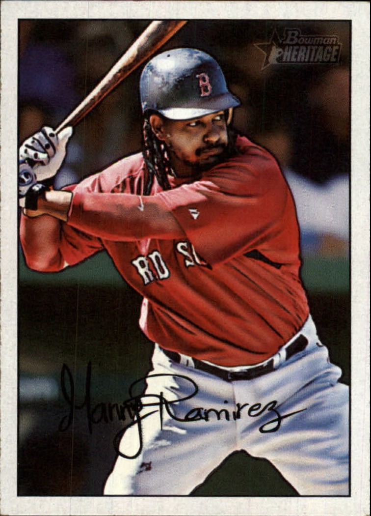 2007 Bowman Heritage #30 Manny Ramirez - BB