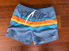 Chubbies Boys Lined Classic Swim Trunks Shorter - Youth Medium - Warm N' Cools