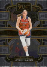 Stefanie Dolson 2024 Panini Select WNBA #9 Washington Mystics