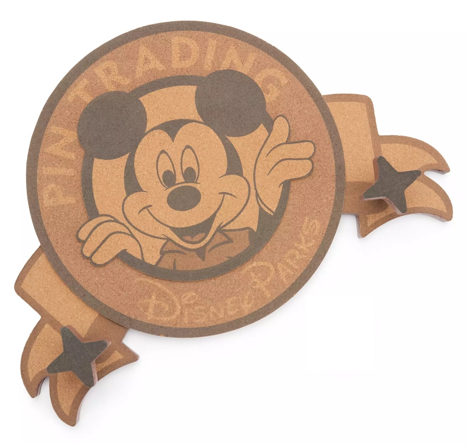 Disney Mickey Mouse Pin Trading 25th Anniversary Display Pin Board 18x14
