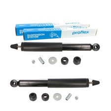 2x PROFLEX GAS-STOßDÄMPFER HINTEN passend für OPEL CORSA