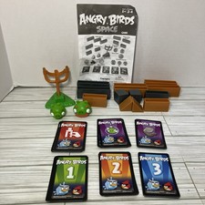 Angry Birds Space Board Game Replacement Pieces Lot Incomplete Manual Cards