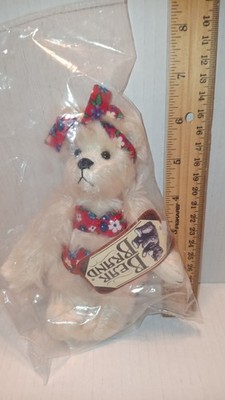 Bear Brand 6'' Plush Jointed Mohair Cooperstown Bear in Bikini