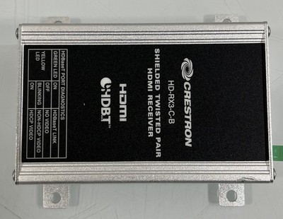 Crestron HD-RX3-C-B HDBaseT Shielded Twisted Pair HDMI Receiver 4K Extender