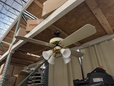 Vintage 1982 Casablanca Four Seasons Ceiling Fan - USA MADE!