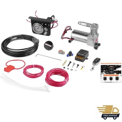 Onboard Air Compressor System with Pressure Gauge for Ultimate Vehicle Comfort