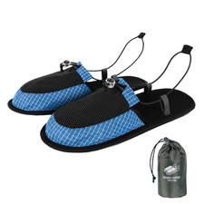 Foldable Travel Slippers Portable Shower Shoes Breathable Nylon Material
