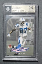 2005 Fleer Ultra REGGIE WAYNE Platinum Medallion /50 BGS 9.5 Gem Mint