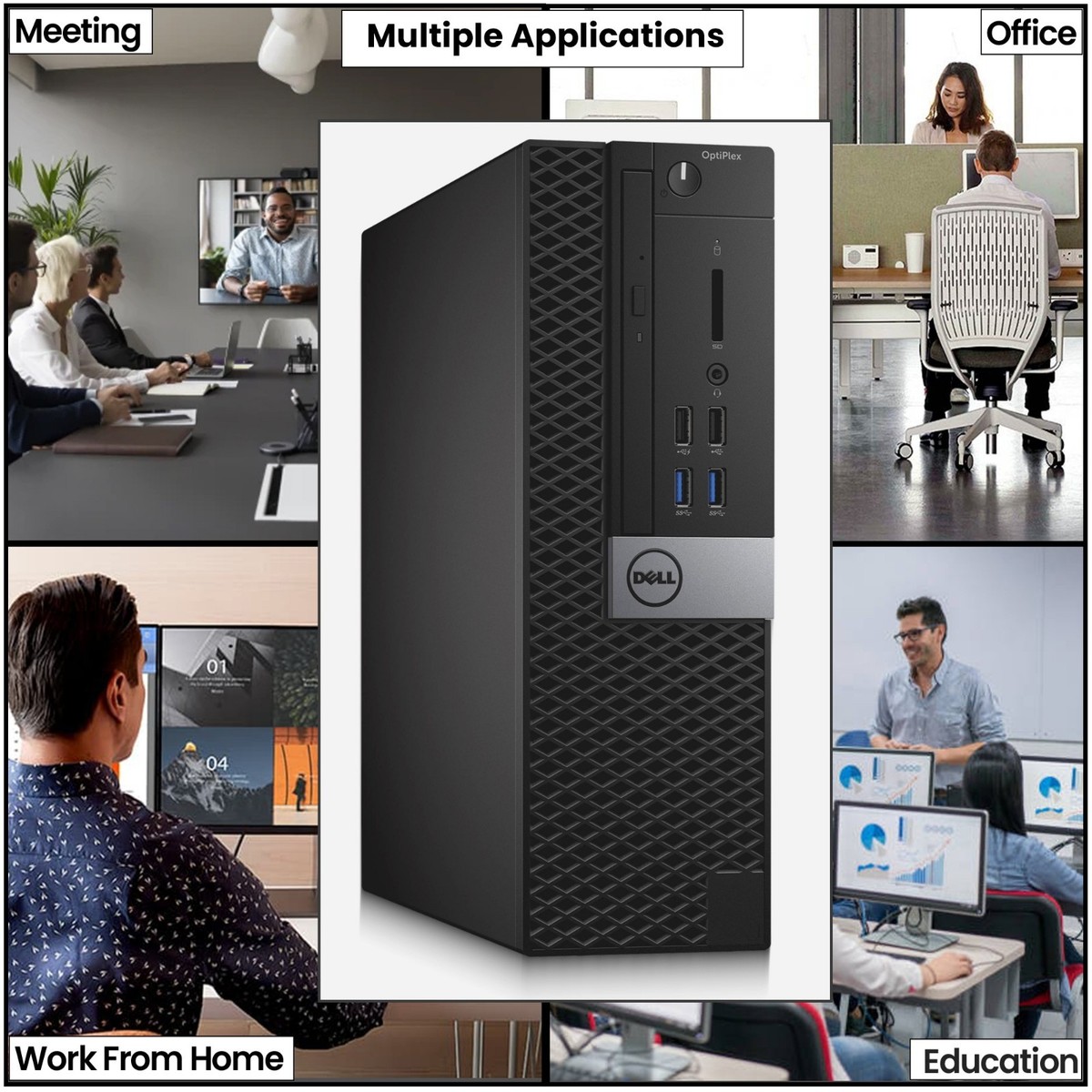 Dell Optiplex 5040 SFF Intel Core i5-6th Gen 8GB RAM 256GB SSD